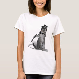 Camiseta Você me faz sentir como Dancing!Gato de dança