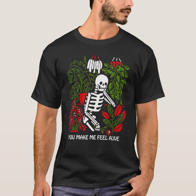 Camiseta Você Me Faz Sentir Vivo Flante (Frente)