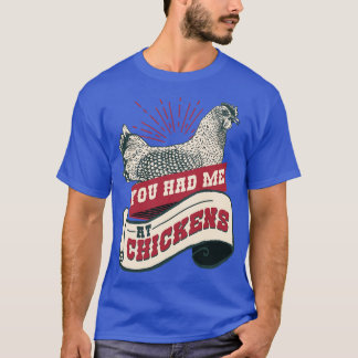 Camiseta Você me pegou no Galo Farmer de Galinha