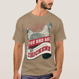 Camiseta Você me pegou no Galo Farmer de Galinha