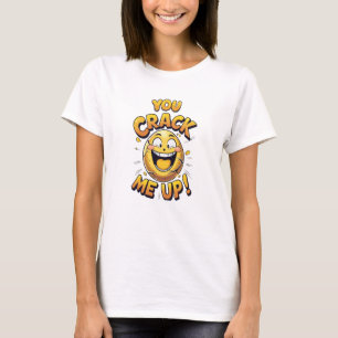 Camiseta Você Me Prendeu! T-Shirt Engraçado, Cute Egg