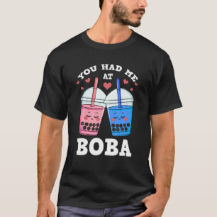 Camiseta Você Me Teve Na Boba Bubble milk Tea Tapioca Pear