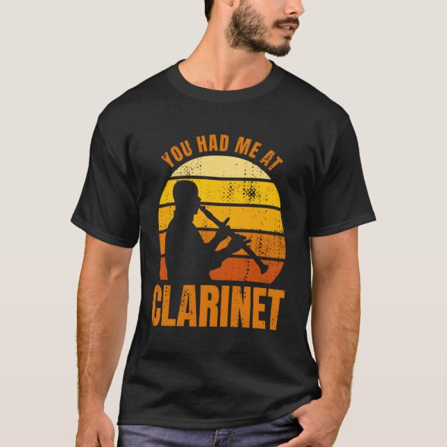 Camiseta Você Me Teve Na Clarinet (Frente)