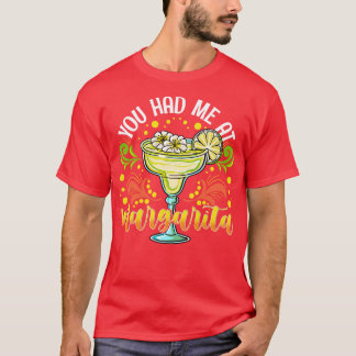 Camiseta Você Me Teve Na Margarita