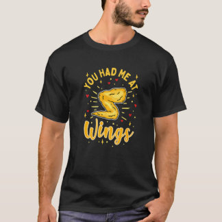 Camiseta Você Me Teve Nas Asas De Frango Das Asas