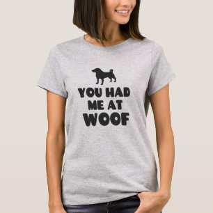 Camiseta Você Me Teve No Cão.