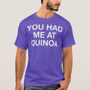 Camiseta Você Me Teve No Quinto Vegetariano Engraçado