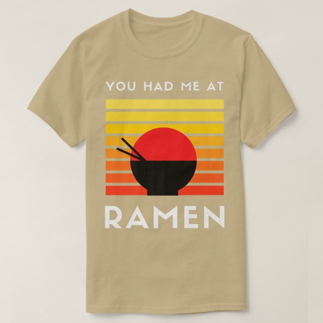 Camiseta Você Me Teve No Ramen 3032 (Frente do Design)