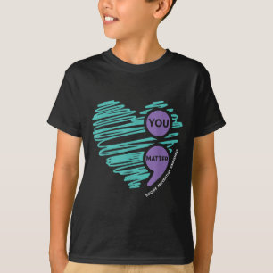 Camiseta Você Mês de Conscientização sobre Prevenção do Sui