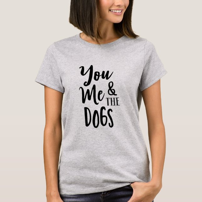 Camiseta Você mim e o t-shirt do deus (Frente)