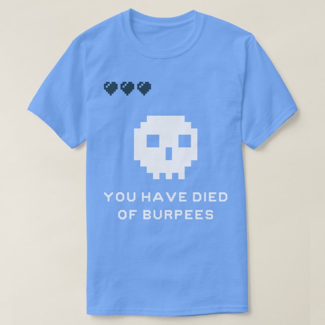 Camiseta Você Morreu De Burpeias (Frente do Design)