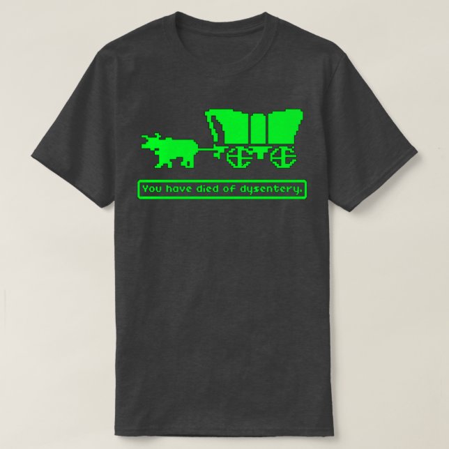Camiseta Você morreu de Capa de telefone disentérica (Frente do Design)