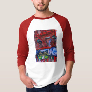Camiseta Você não ama pintura vermelha? Nova Iorque, Nova I