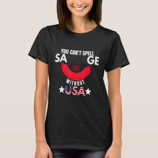 Camiseta Você Não Consegue Espelhar Sem Patrio Americano