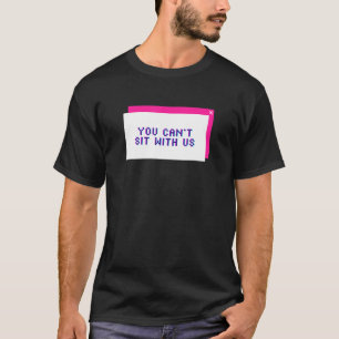 Camiseta Você Não Consegue Sentar Com A Moda Estética Y2k E
