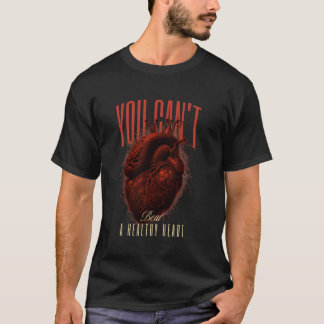 Camiseta Você não consegue vencer uma saúde saudável do cor