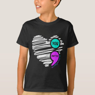 Camiseta Você Não Deixa Sua História Terminar Conscientizaç
