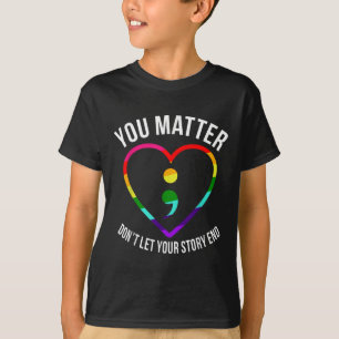 Camiseta Você! Não deixe sua história acabar com a saúde me