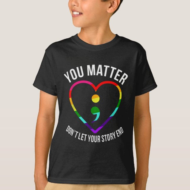 Camiseta Você! Não deixe sua história acabar com a saúde me (Frente)
