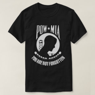 Camiseta Você Não É Esquecido POW/MIA