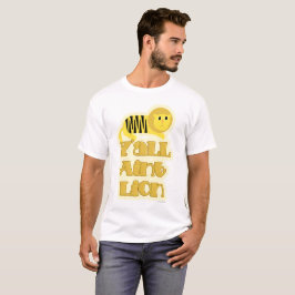 Camiseta Você Não É Lion Engraçado Slogan De Cartoon Animal
