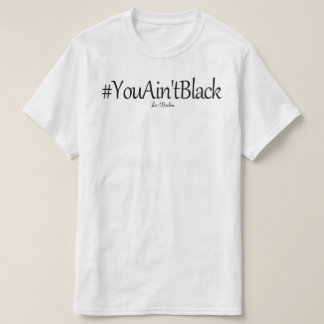 Camiseta você não é o joe biden negro