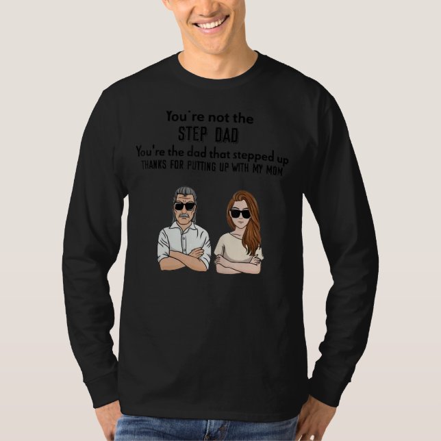 Camiseta Você não é o Pai do Passo Você é o Pai que estende (Frente)