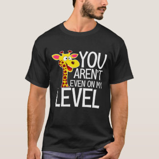 Camiseta Você Não Está Mesmo No Meu Zoo Giraffe