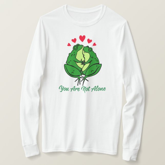 Camiseta Você não está sozinho (Frente do Design)