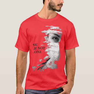 Camiseta Você não está sozinho