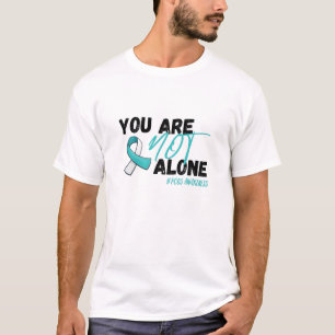 Camiseta Você Não Está Sozinho Na Sensibilização Do Friso T