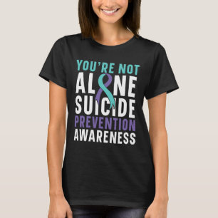 Camiseta Você não está sozinho Prevenção ao suicídio Awa