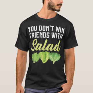 Camiseta Você Não Ganha Amigos Com CHURRASCO De Salada Gril