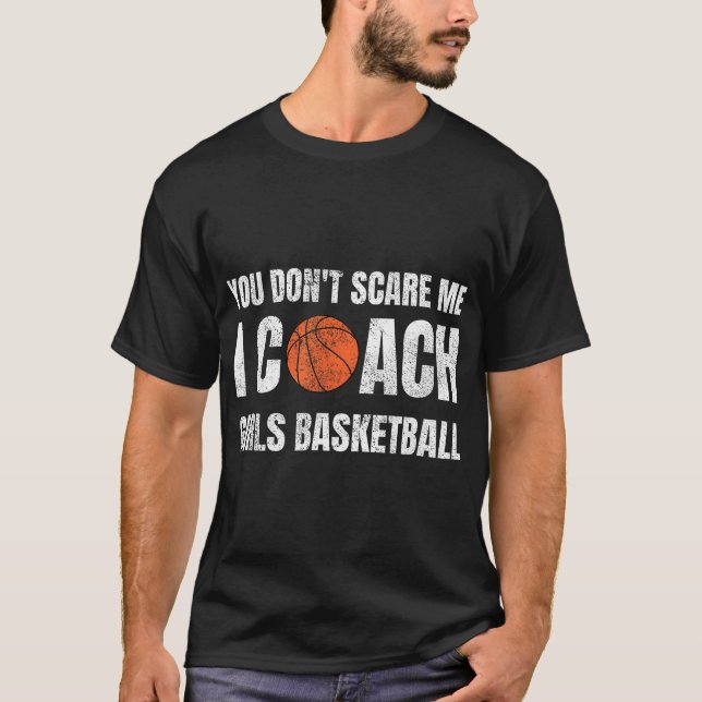 Camiseta Você Não Me Assusta Eu Coach Meninas Esportes De B (Frente)