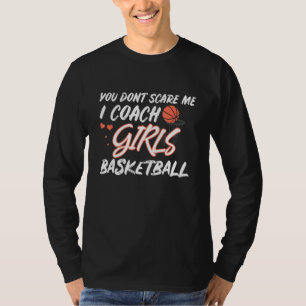 Camiseta Você Não Me Assusta Eu Coach Meninas Esportivas Ba