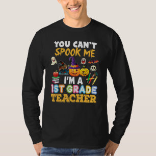 Camiseta Você Não Me Assusta Eu Sou Uma Professora do 1º An
