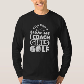 Camiseta Você não me assusta Eu treino garotas Golf Golf Co