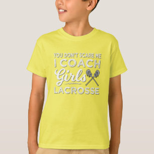 Camiseta Você não me assusta, eu treino Lacrosse
