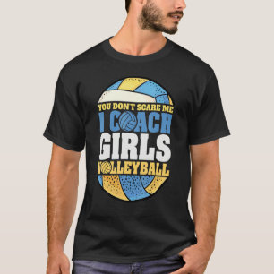 Camiseta Você Não Me Assusta Eu Treino Volei de Praia Femin