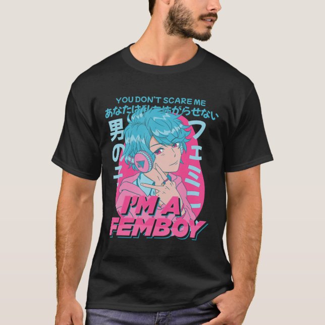 Camiseta Você não me assusta, sou um pastel estético de emb (Frente)
