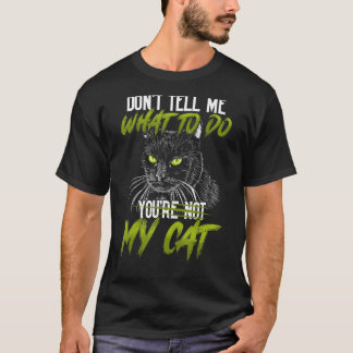 Camiseta Você não me diz o que fazer Você não é meu