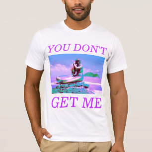 Camiseta você não me obtem estilizado