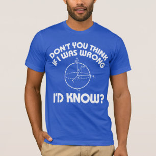 Camiseta Você não pensa se eu era erro que eu saberia?