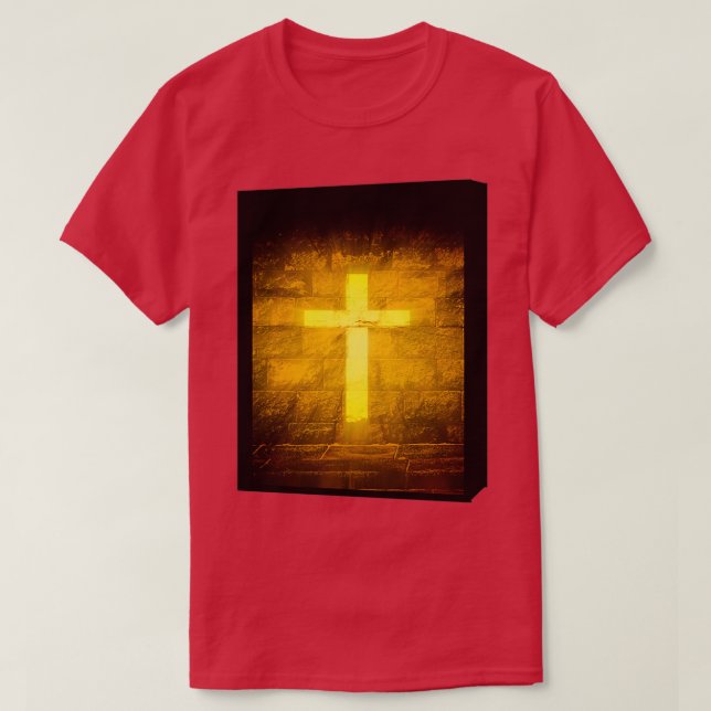 Camiseta Você Não Pode Acreditar Em Deus Até Acreditar Em V (Frente do Design)