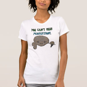 Camiseta Você não pode apressar a preguiça do bebê da