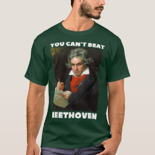 Camiseta você não pode bater beethoven
