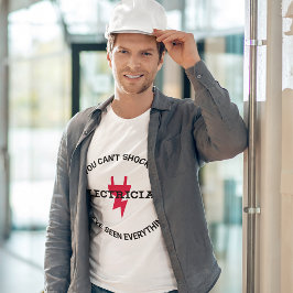 Camiseta Você não pode chocar um eletricista