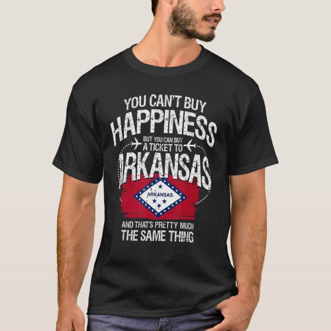 Camiseta Você não pode Comprar a felicidade, mas você pode  (Frente)
