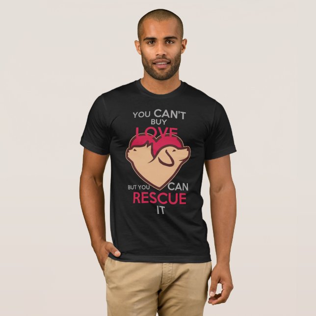 Camiseta Você não pode Comprar-amor-mas-você-pode-salvá-lo (Frente Completa)