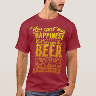 Camiseta Você Não Pode Comprar Felicidade Mas Pode Compra